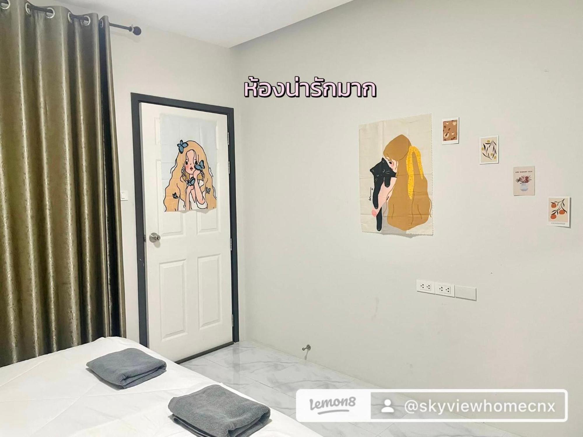 Sky View Home And Hostel Chiangmai Chiang Mai Eksteriør bilde