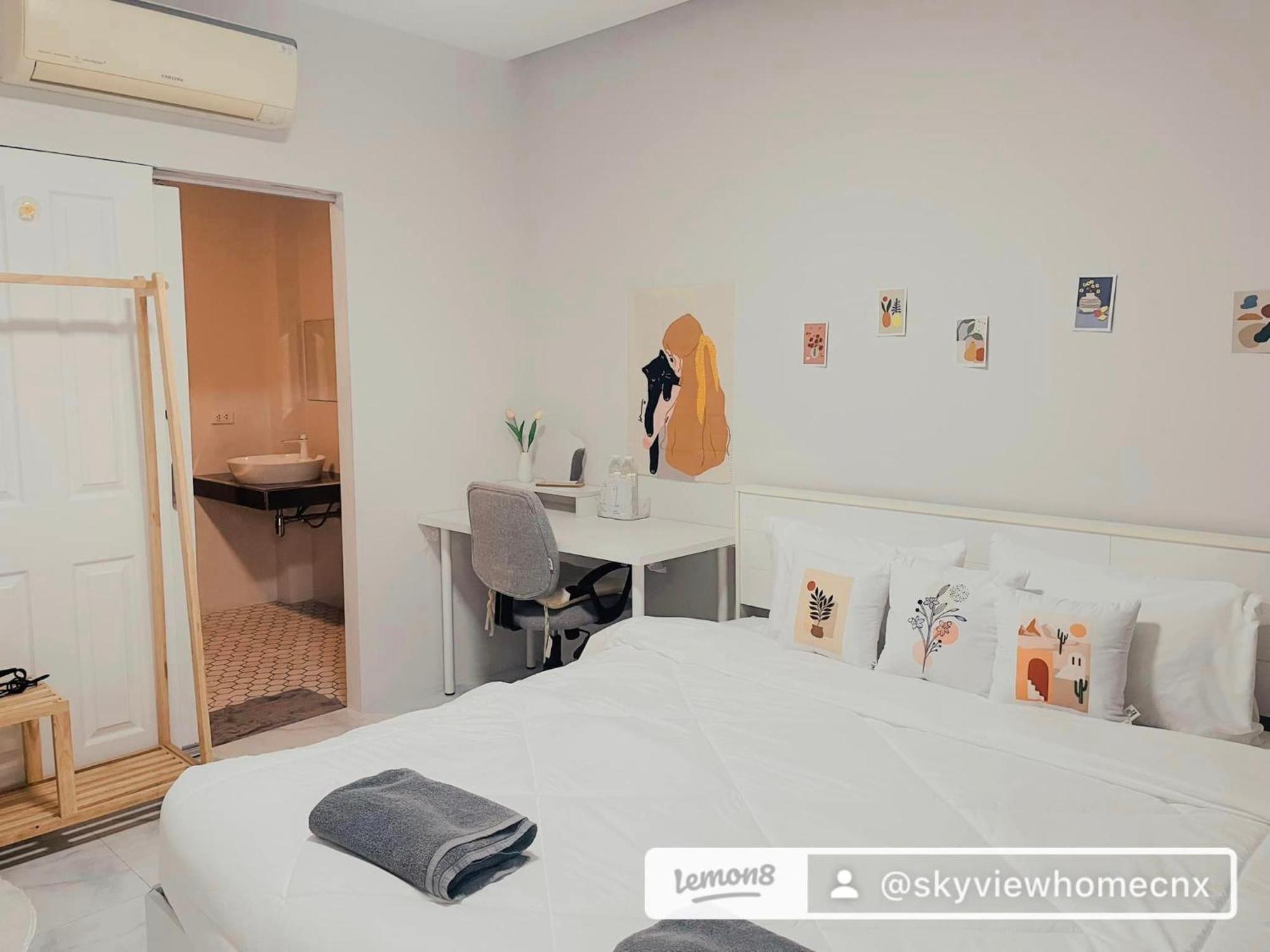 Sky View Home And Hostel Chiangmai Chiang Mai Eksteriør bilde